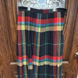 Colorful Plaid Women's Skirt